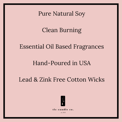 Vintage Flannel - Amber Vanilla and Pear Soy Candle